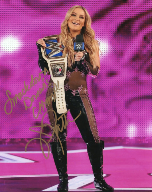 Natalya WWE Signed Photo