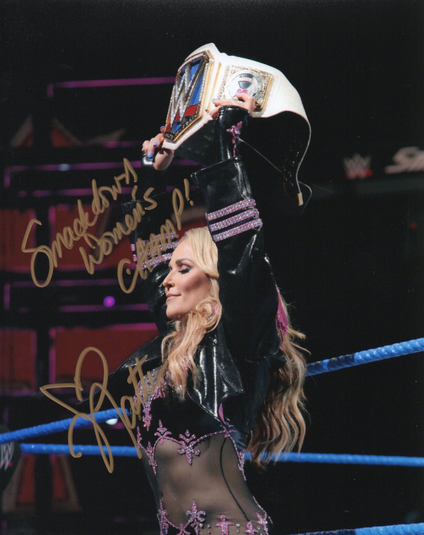 Natalya WWE Signed Photo