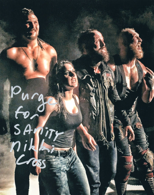 Nikki Cross WWE NXT Signed Photo