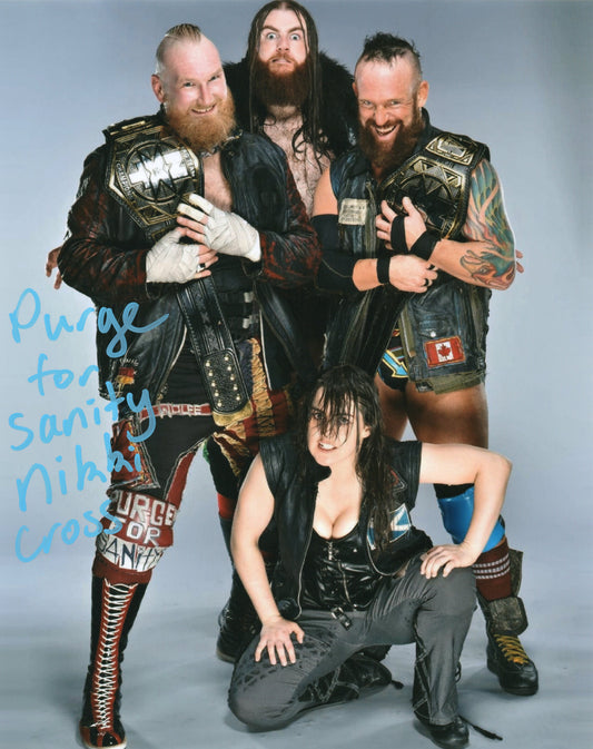 Nikki Cross WWE NXT Signed Photo