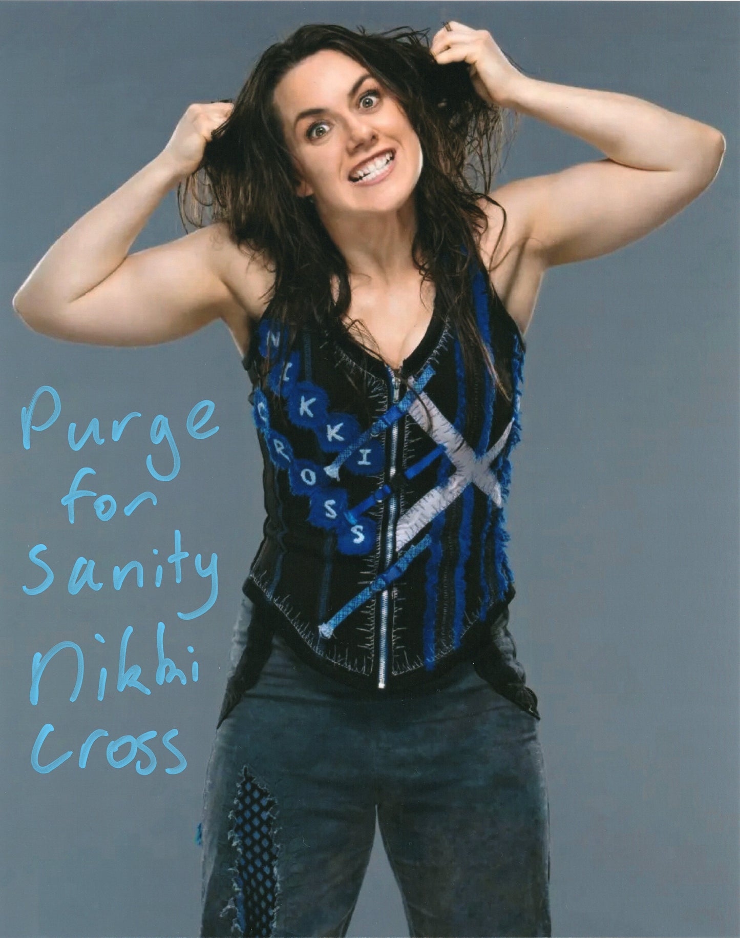 Nikki Cross WWE NXT Signed Photo