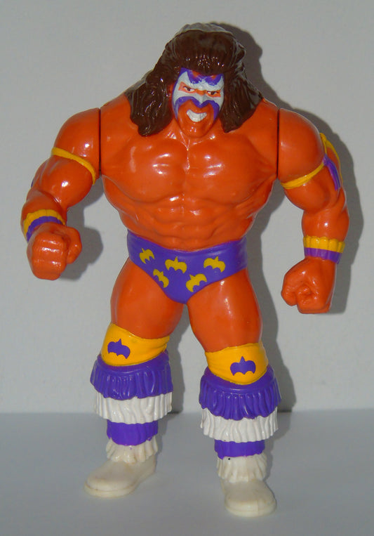 THE ULTIMATE WARRIOR WWF WRESTLING HASBRO FIGURE