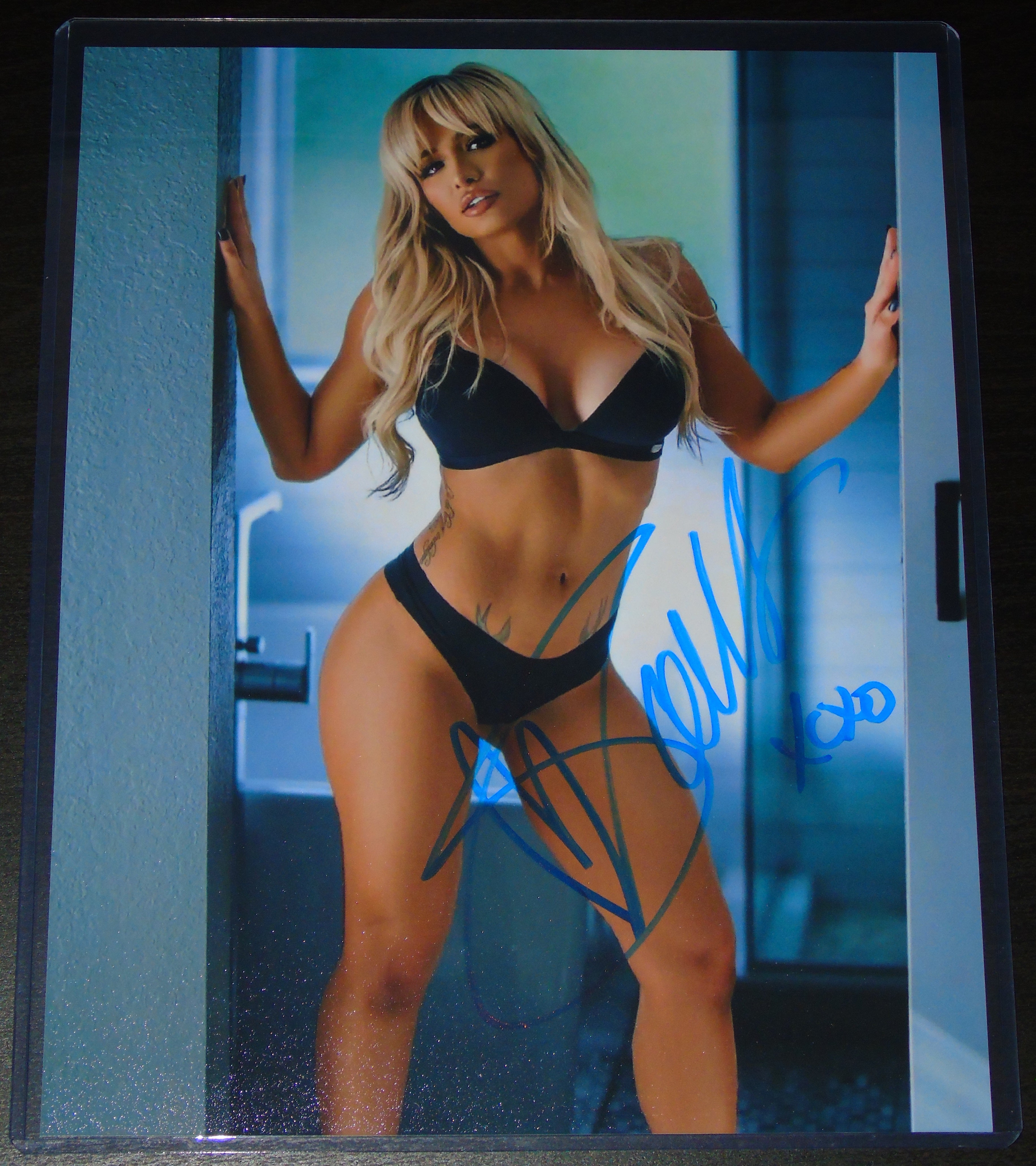 Scarlett WWE NXT Signed Photo RetroWrestling