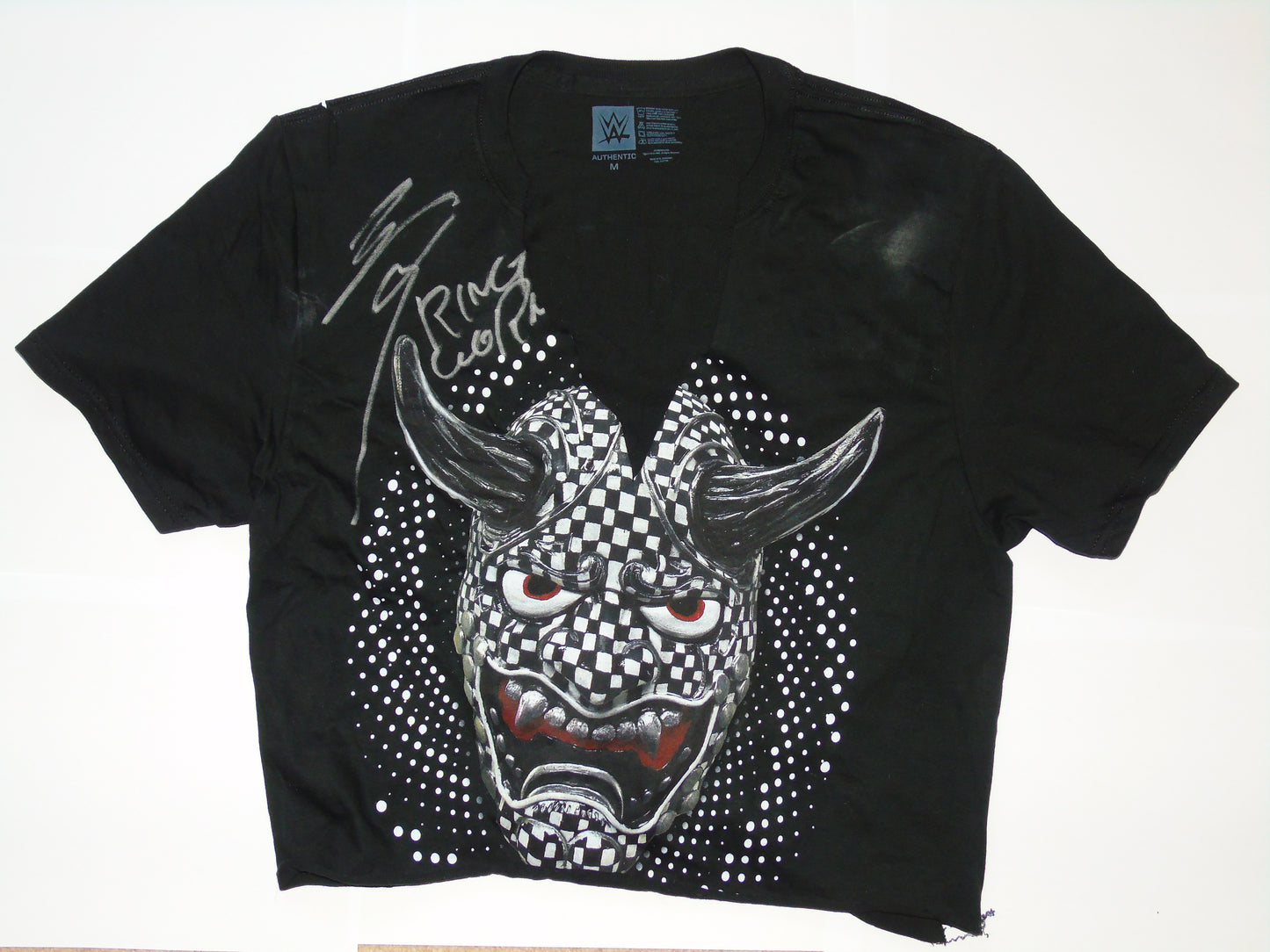 Asuka Ring Worn & Signed WWE Wrestling Shirt