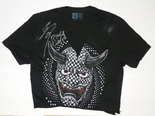 Asuka Ring Worn & Signed WWE Wrestling Shirt