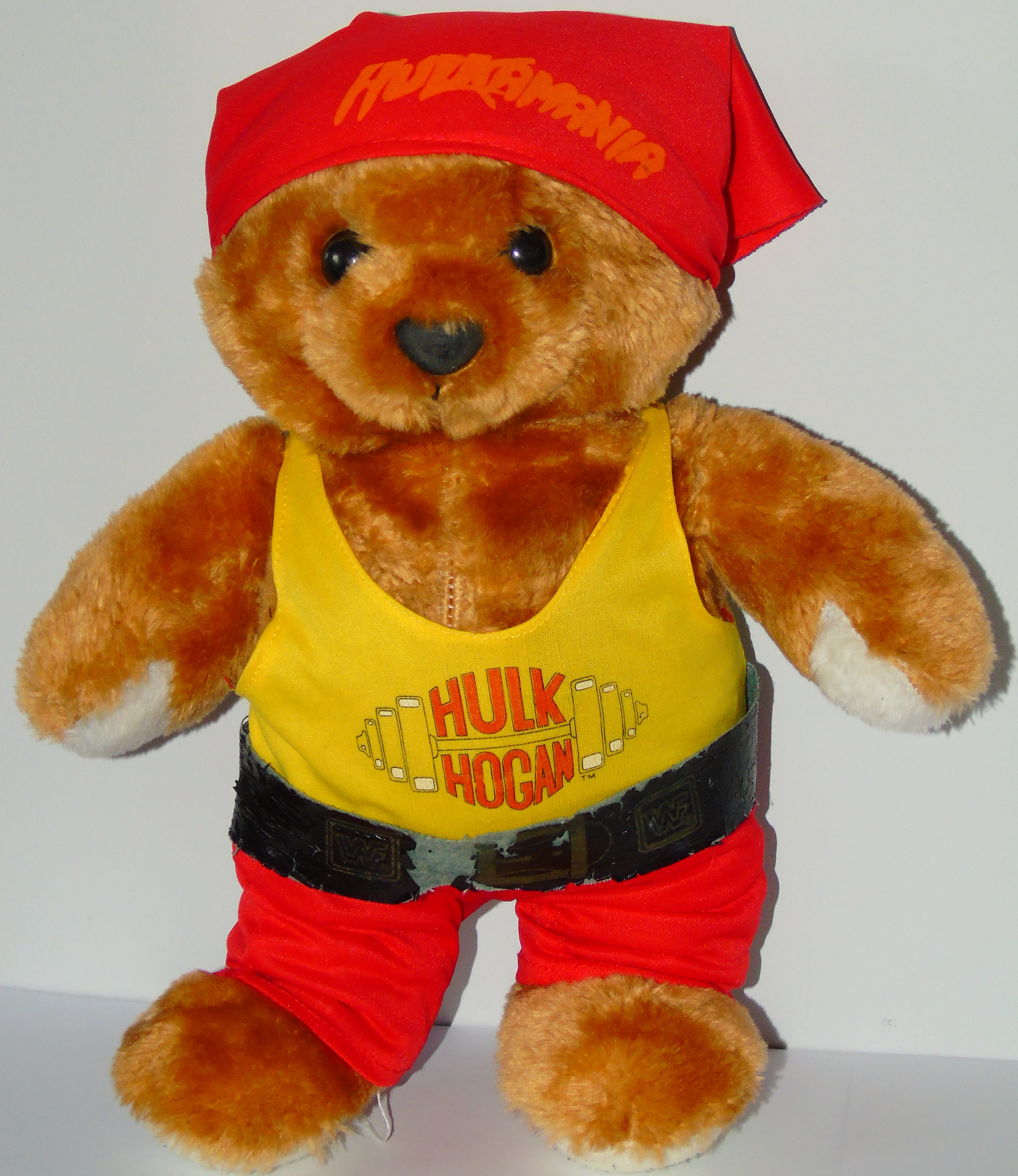 WWF Hulk Hogan Hulkamania Vintage 1991 Workout Bear RetroWrestling