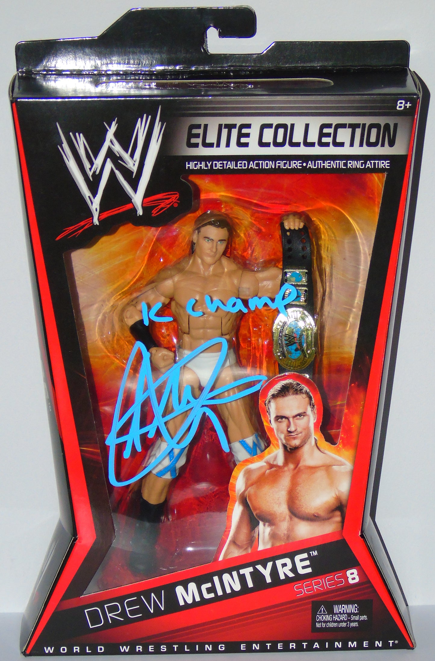 Drew McIntyre Signed WWE Mattel Elite Series 8 Figure