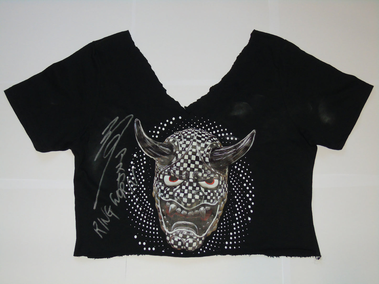 Asuka Ring Worn & Signed WWE Wrestling T-Shirt