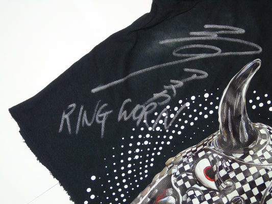 Asuka Ring Worn & Signed WWE Wrestling T-Shirt