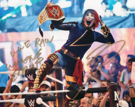 Asuka WWE Signed Photo