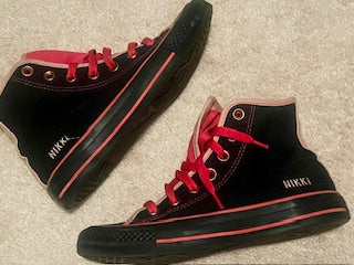 Remainder Payment For TV Worn & Signed Nikki Cross Converse