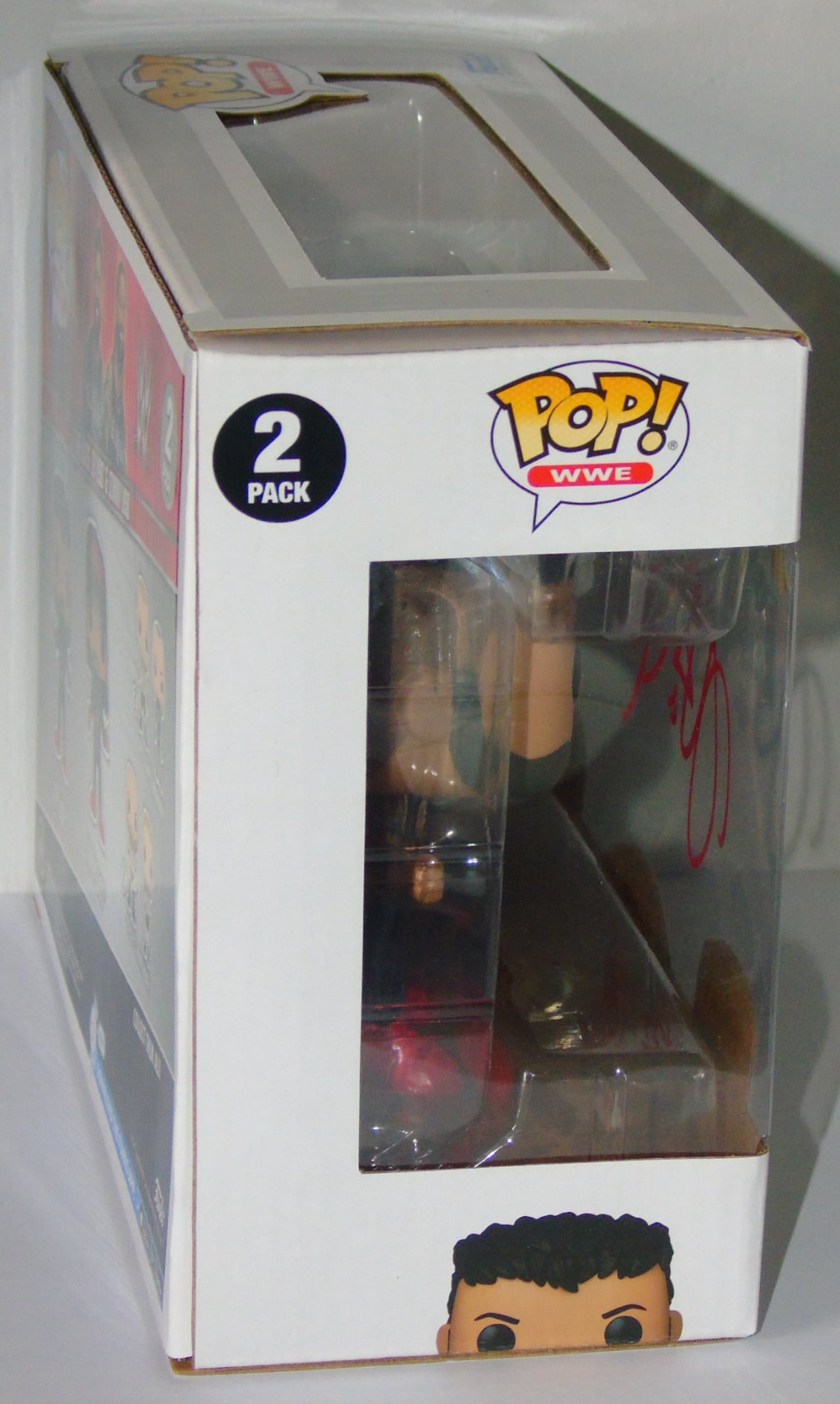 JEY USO SIGNED WWE FUNKO POP! VINYL FIGURE SET