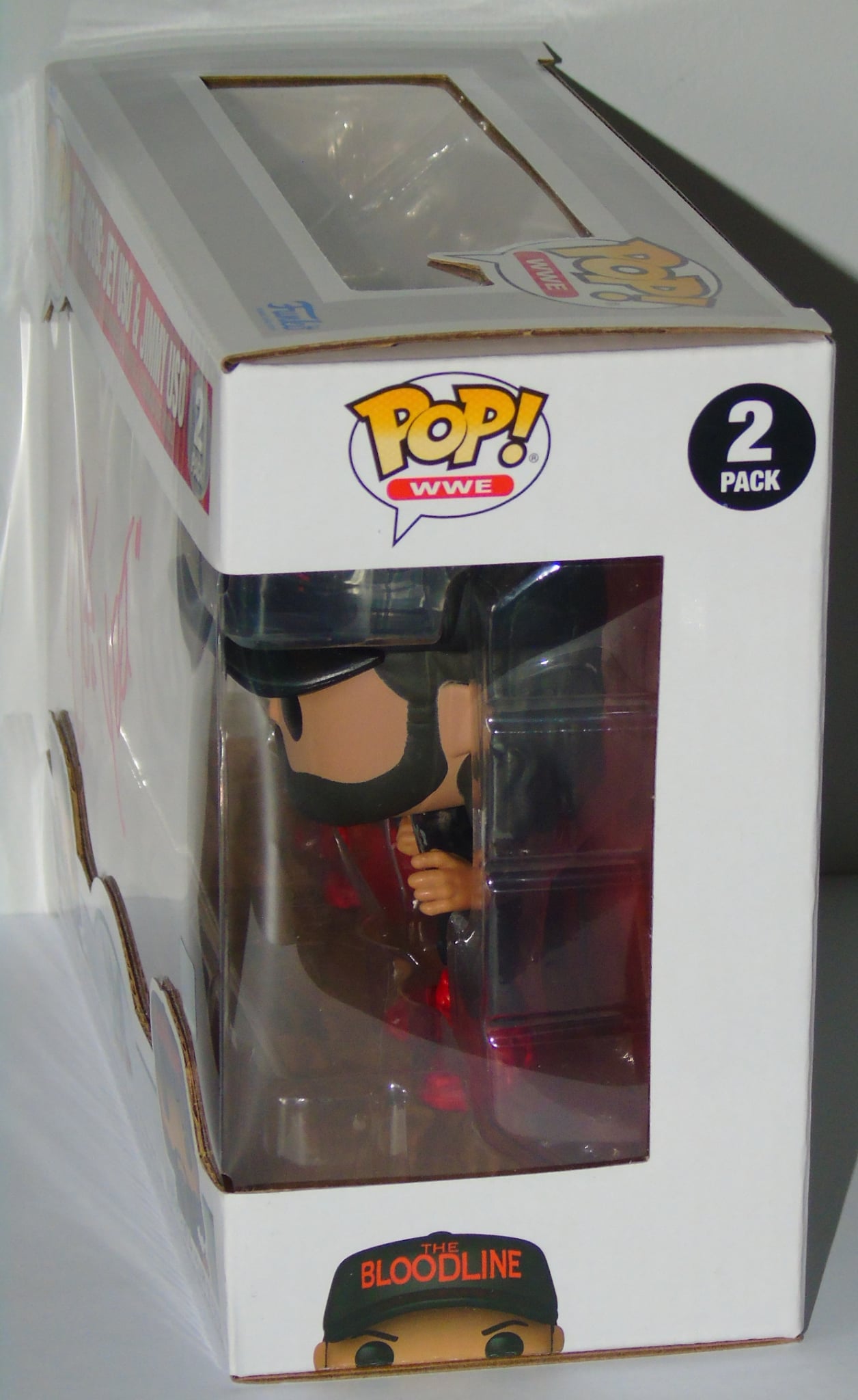 JEY USO SIGNED WWE FUNKO POP! VINYL FIGURE SET