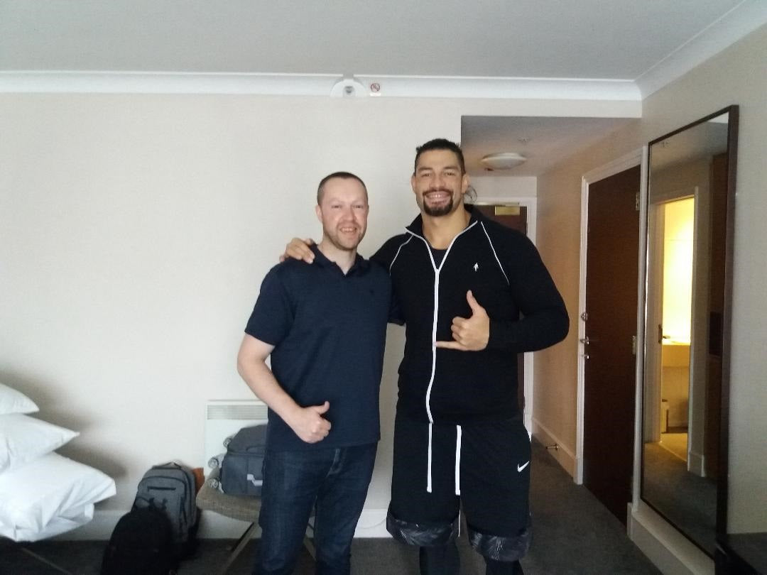 Roman Reigns Signed WWE Photofile
