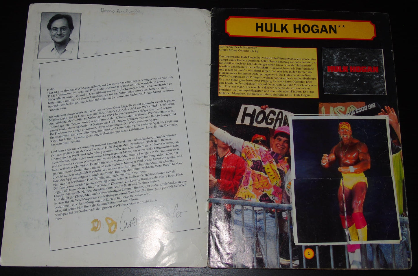 WWF MERLIN STICKER ALBUM 1992 COMPLETE WITH BONUS STAMPS