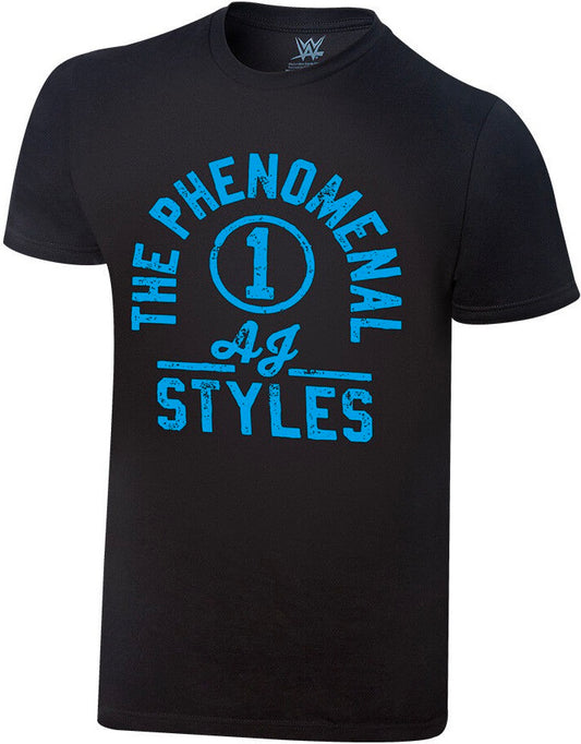 AJ Styles WWE The Phenomenal One Large Adults Size T-Shirt
