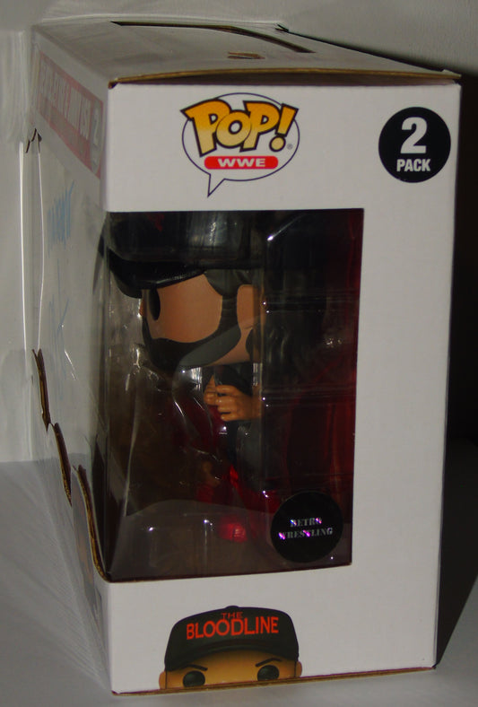 Jey Uso Signed Funko WWE Wrestling Pop! Vinyl Figure Set