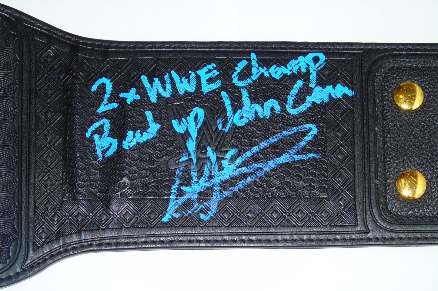 AJ Styles Signed WWE Replica Title Belt