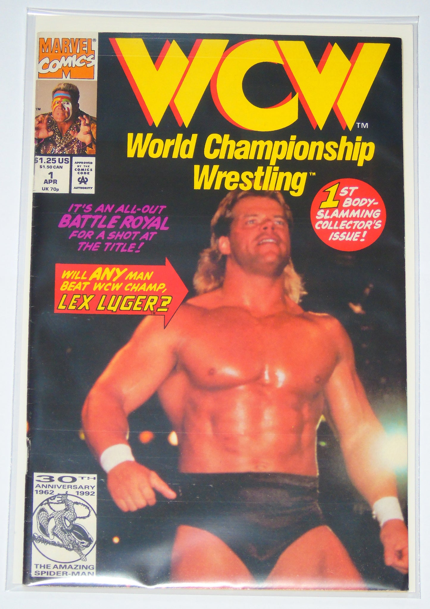 WCW WRESTLING MARVEL COMICS COMPLETE SET ISSUES 1-12