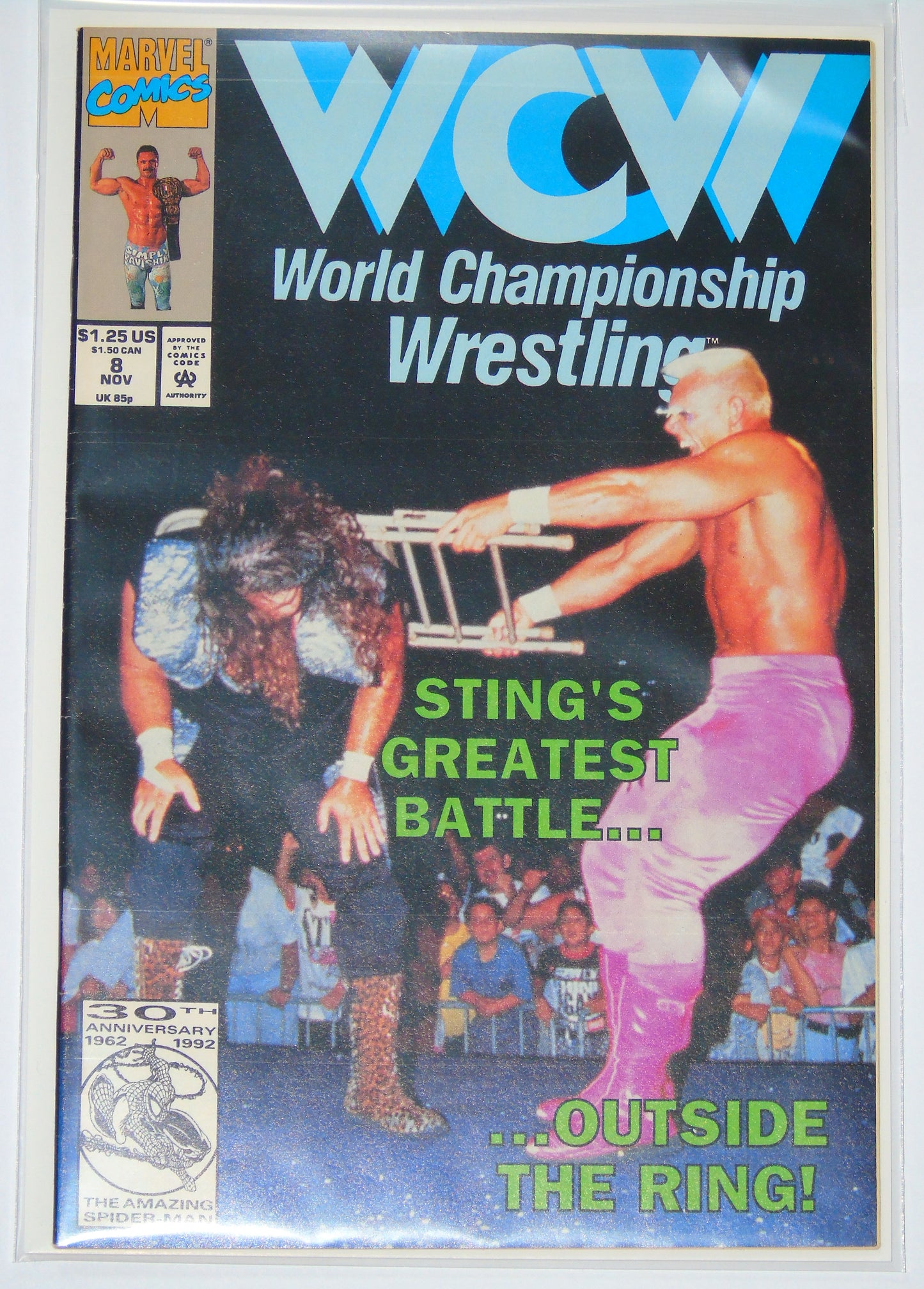 WCW WRESTLING MARVEL COMICS COMPLETE SET ISSUES 1-12