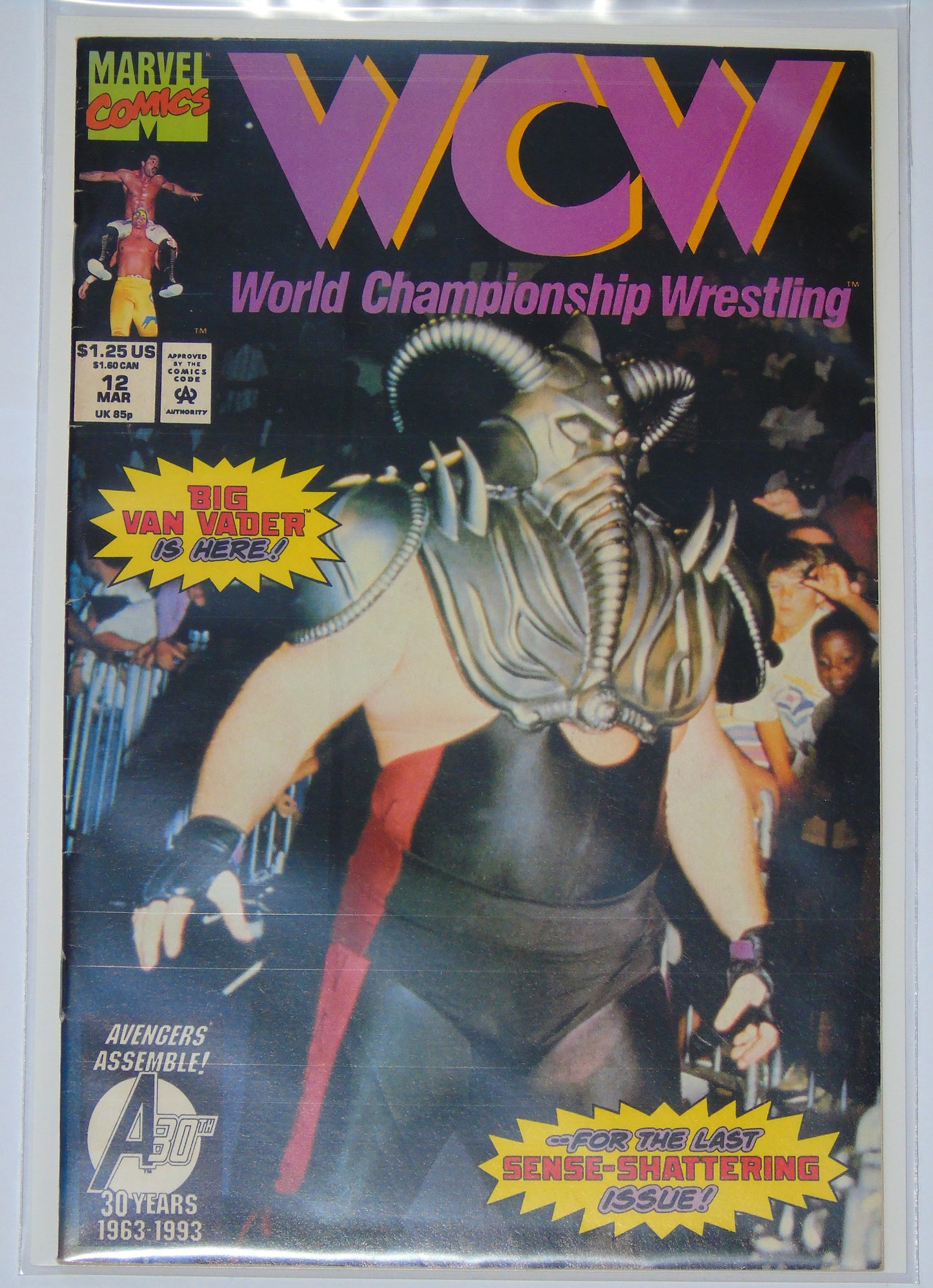 WCW WRESTLING MARVEL COMICS COMPLETE SET ISSUES 1-12