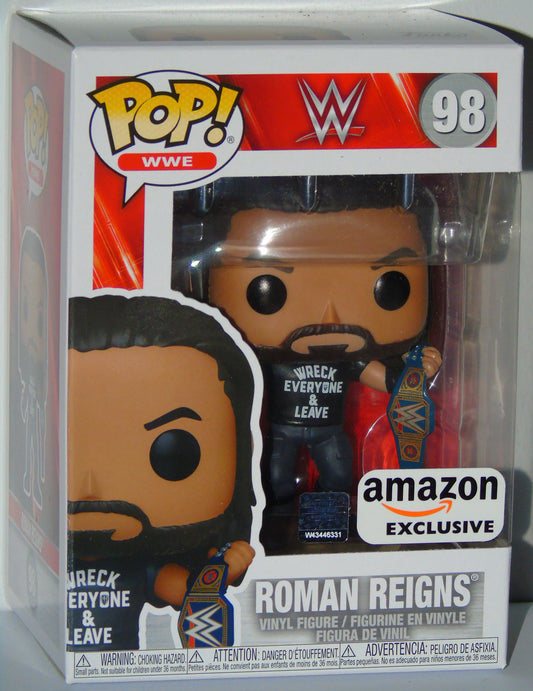 Roman Reigns Amazon USA Exclusive WWE Funko Pop! Vinyl Figure