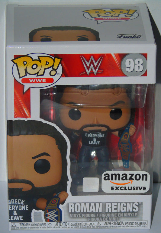 Roman Reigns Amazon USA Exclusive WWE Funko Pop! Vinyl Figure