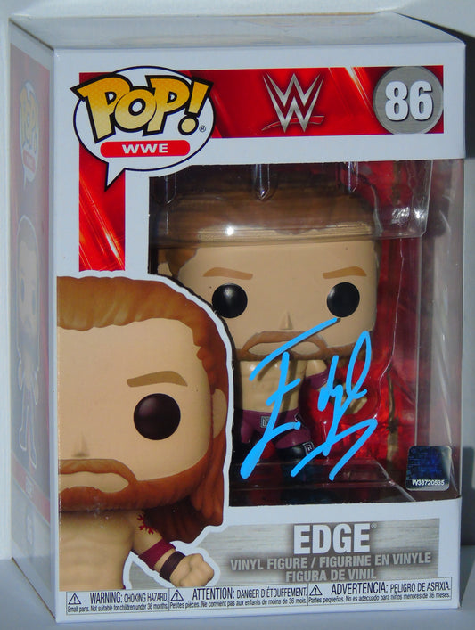 Edge WWE Funko Pop! Vinyl Signed Figure