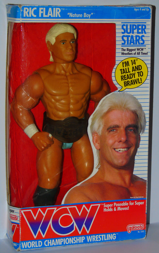 Nature Boy Ric Flair WCW Galoob 14" Boxed Wrestling Figure