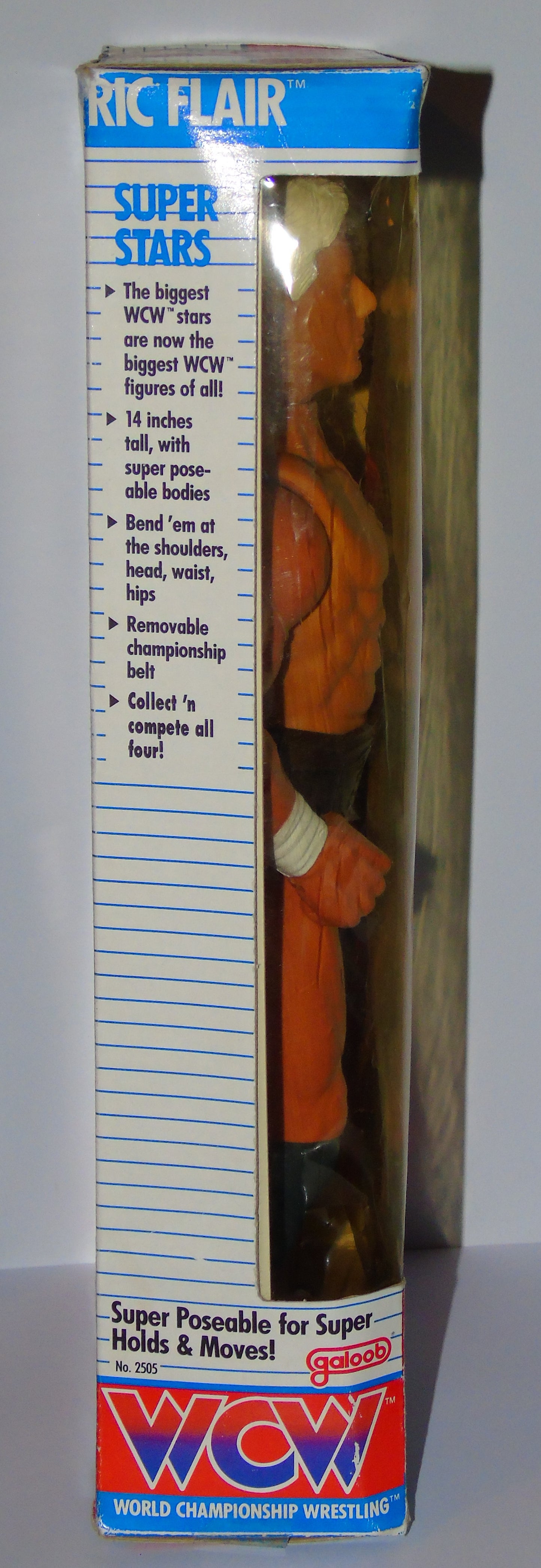 Nature Boy Ric Flair WCW Galoob 14" Boxed Wrestling Figure