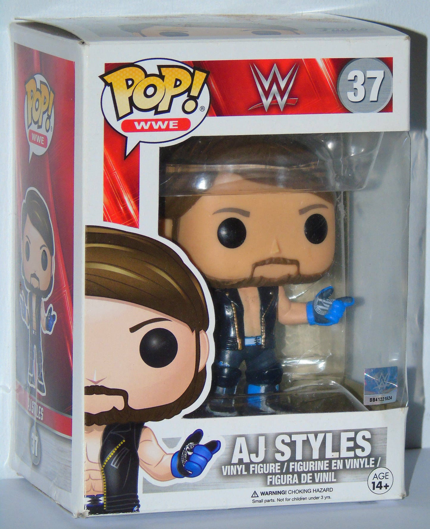 AJ Styles WWE Wrestling Funko Pop! Vinyl Figure