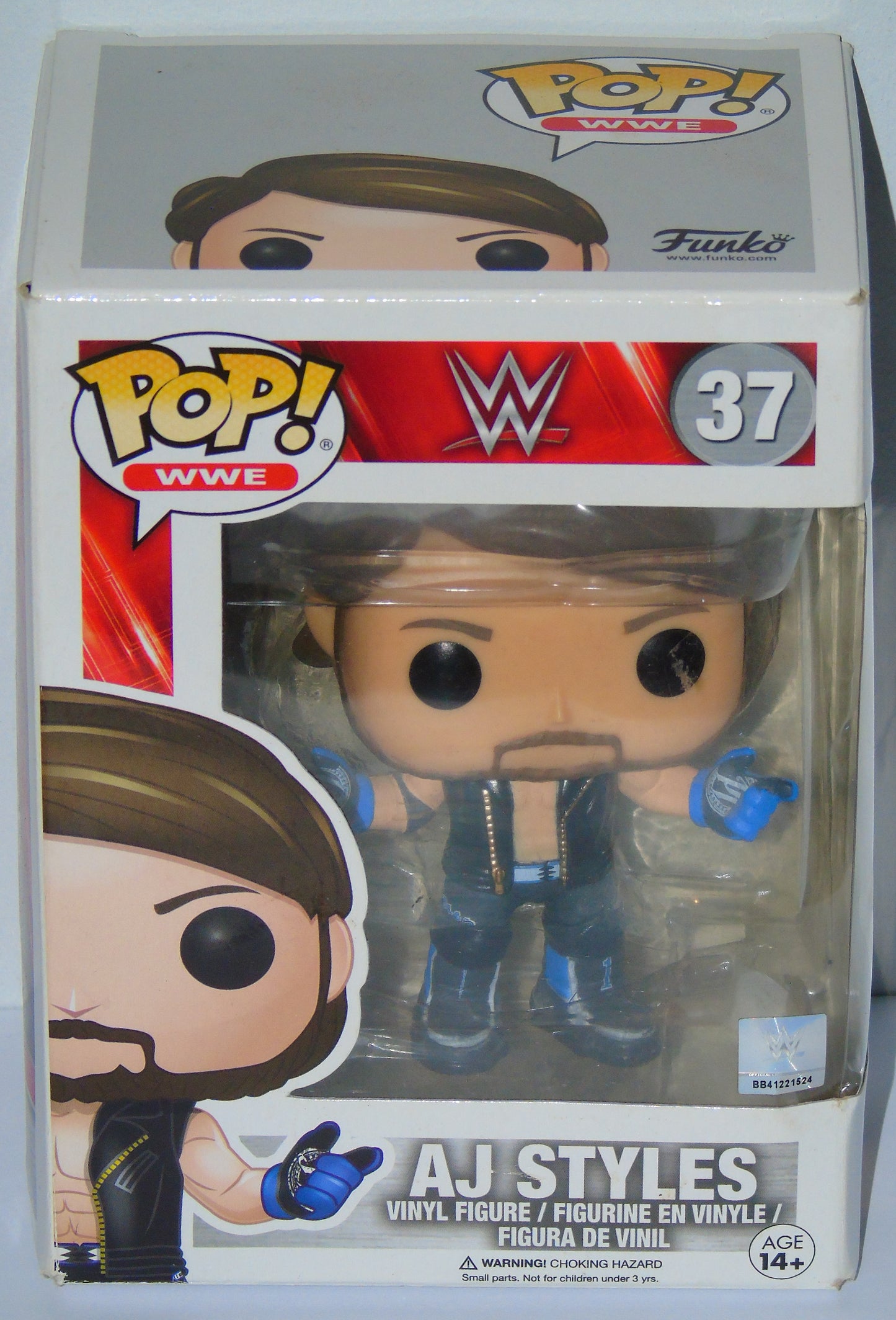 AJ Styles WWE Wrestling Funko Pop! Vinyl Figure