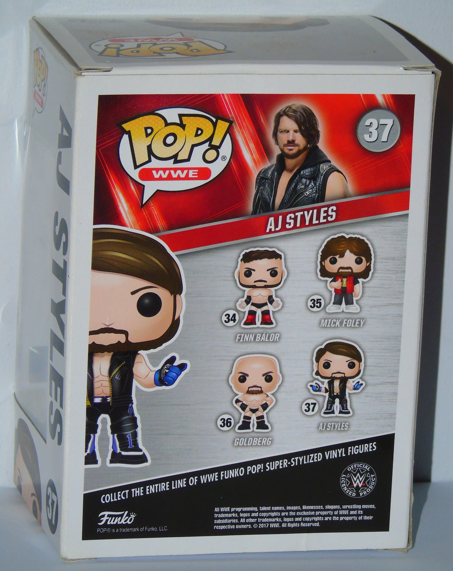 AJ Styles WWE Wrestling Funko Pop! Vinyl Figure