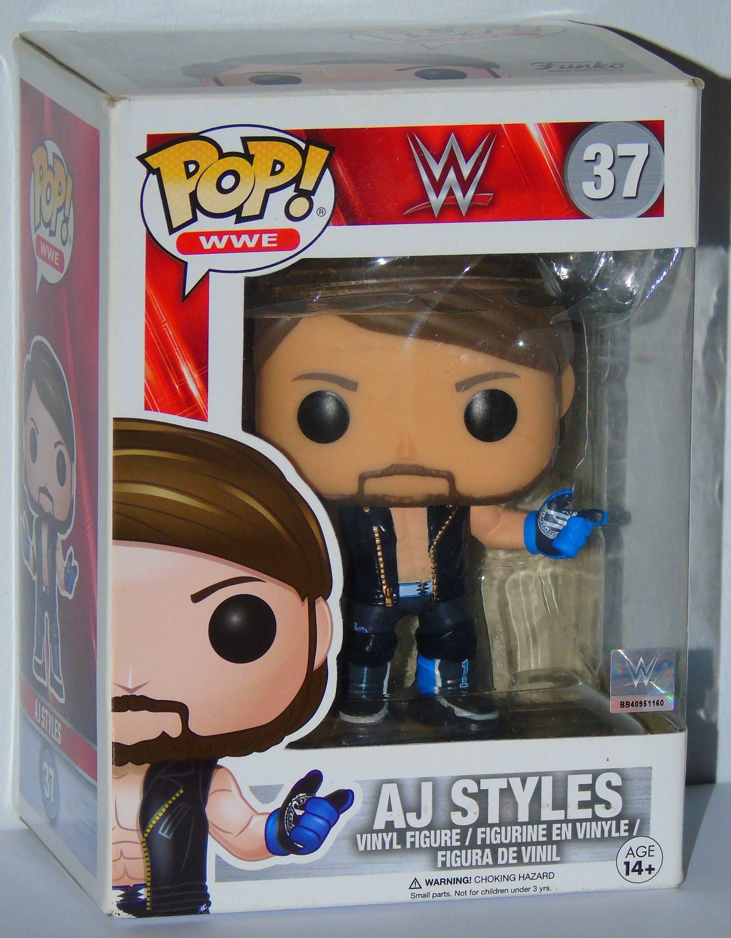 AJ Styles WWE Wrestling Funko Pop! Vinyl Figure