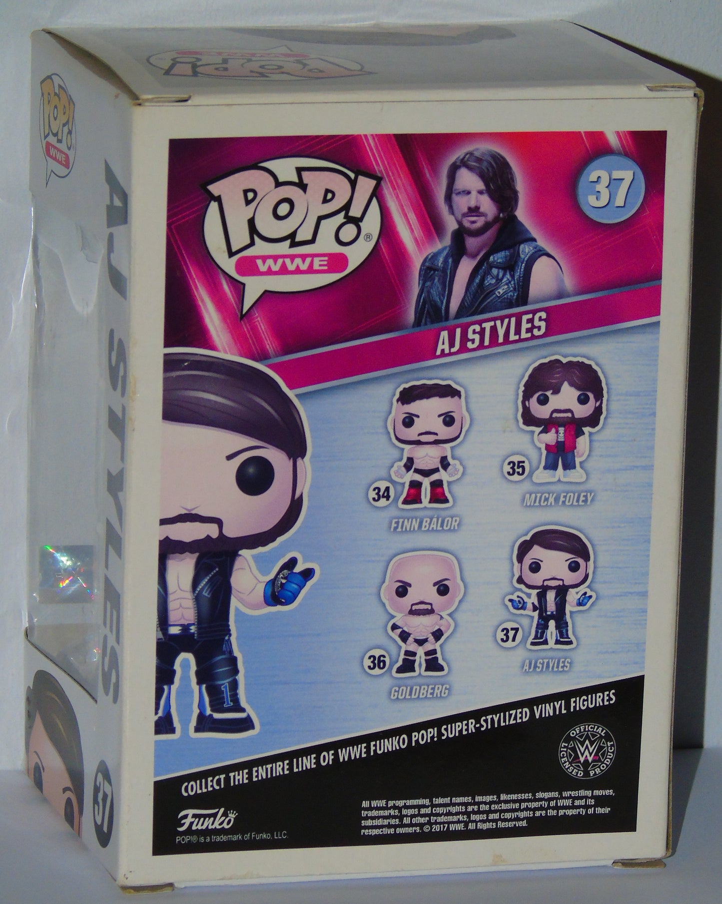 AJ Styles WWE Wrestling Funko Pop! Vinyl Figure
