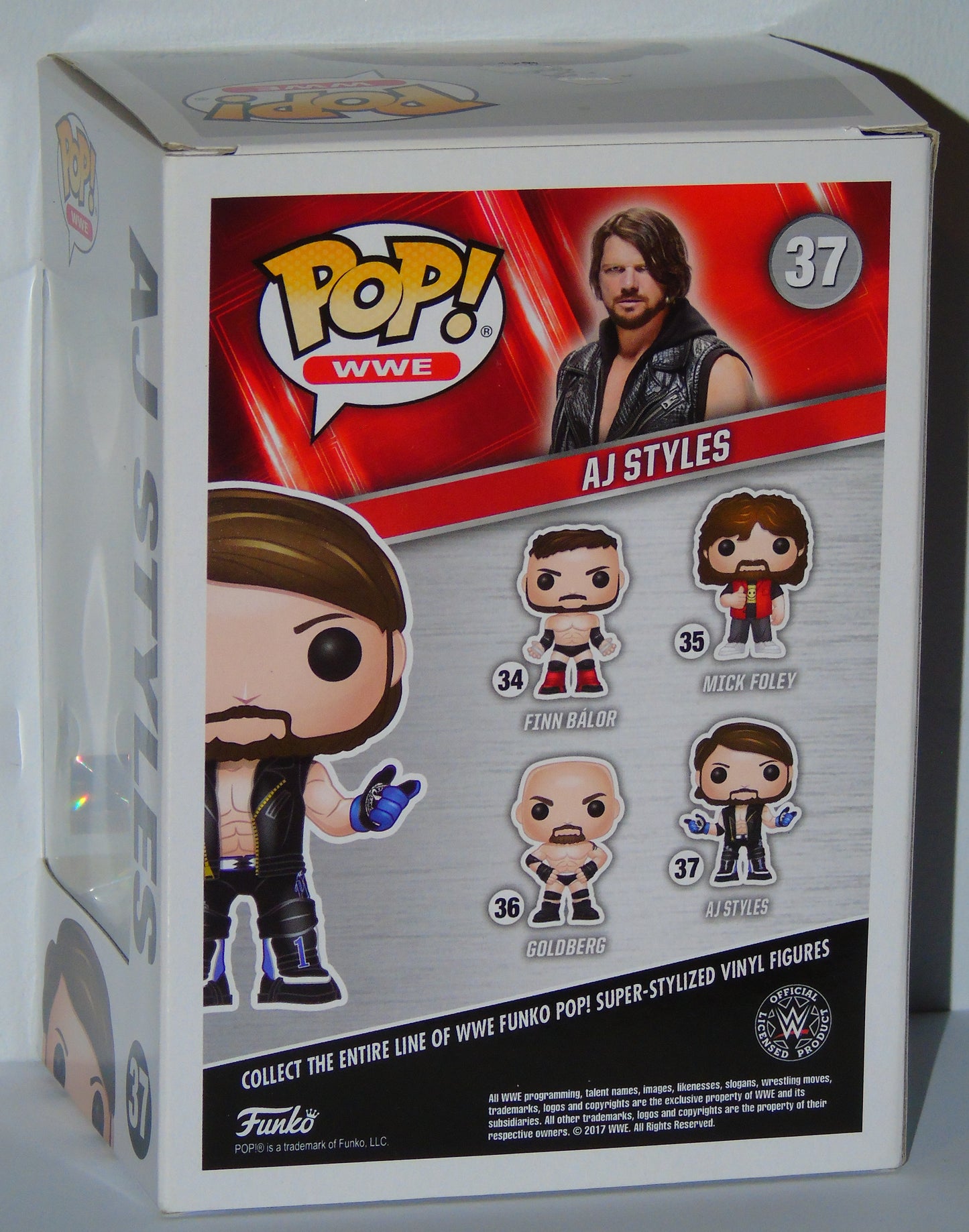 AJ Styles WWE Wrestling Funko Pop! Vinyl Figure
