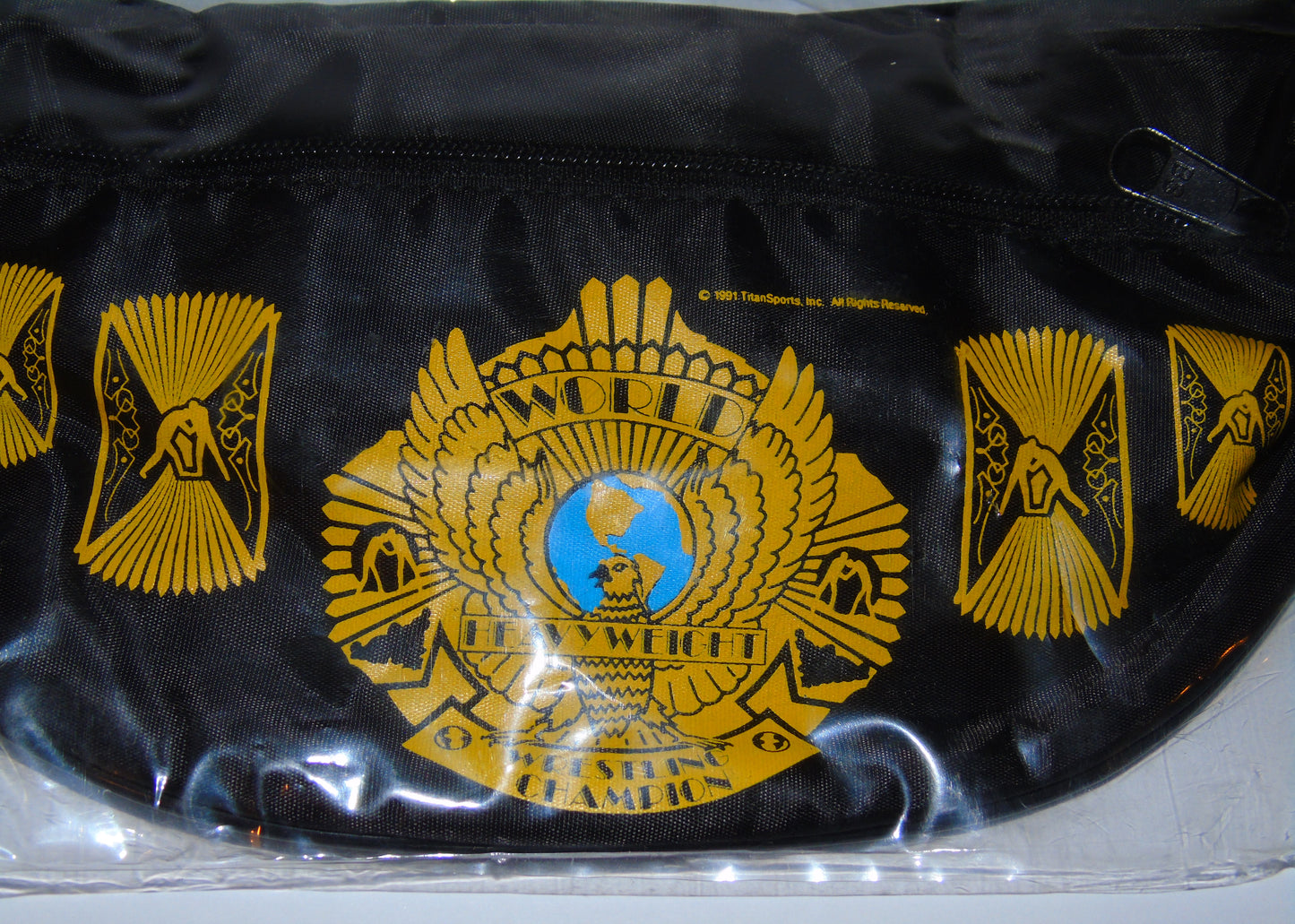WWF WWE Wrestling Vintage Winged Eagle Belt Bag