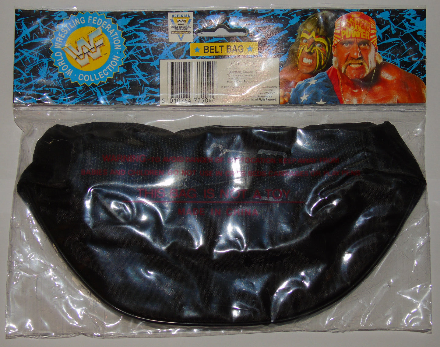 WWF WWE Wrestling Vintage Winged Eagle Belt Bag