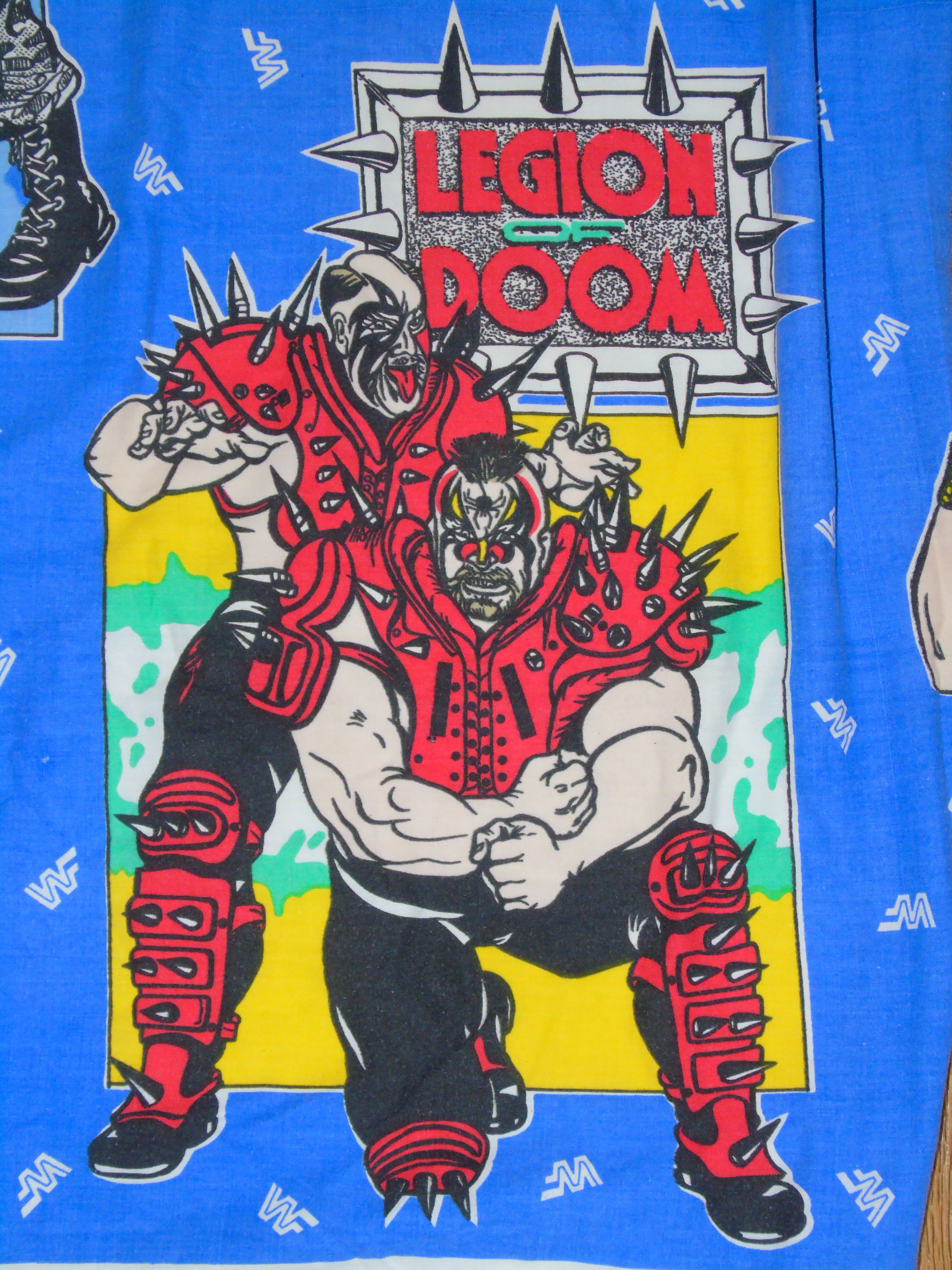 WWF WWE Wrestling Vintage Duvet Cover Single Bed Sheet