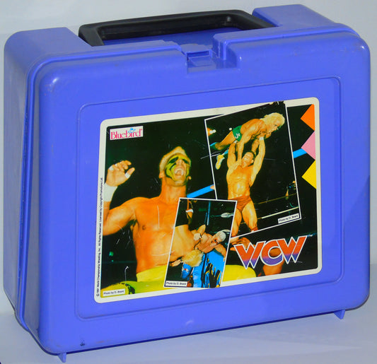 WCW WRESTLING 1991 BLUEBIRD UK EXCLUSIVE LUNCHBOX