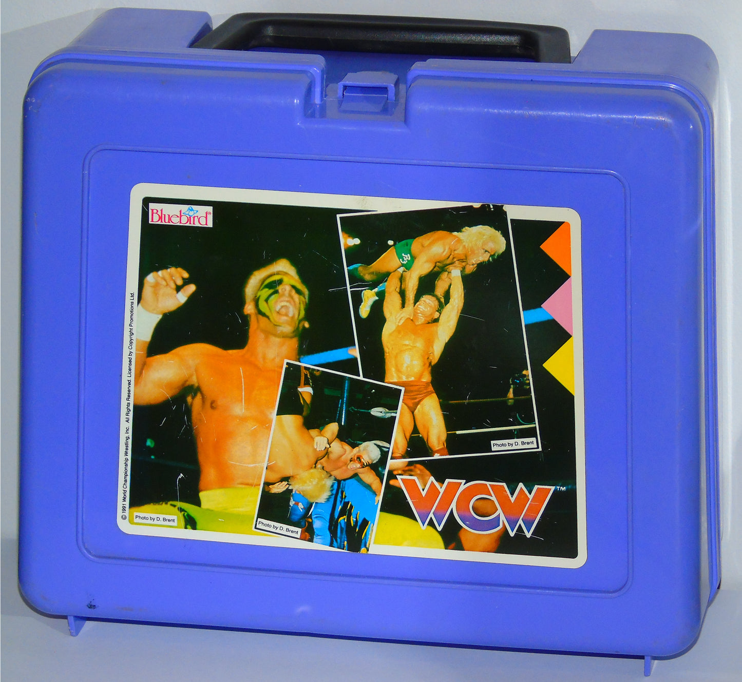 WCW WRESTLING 1991 BLUEBIRD UK EXCLUSIVE LUNCHBOX