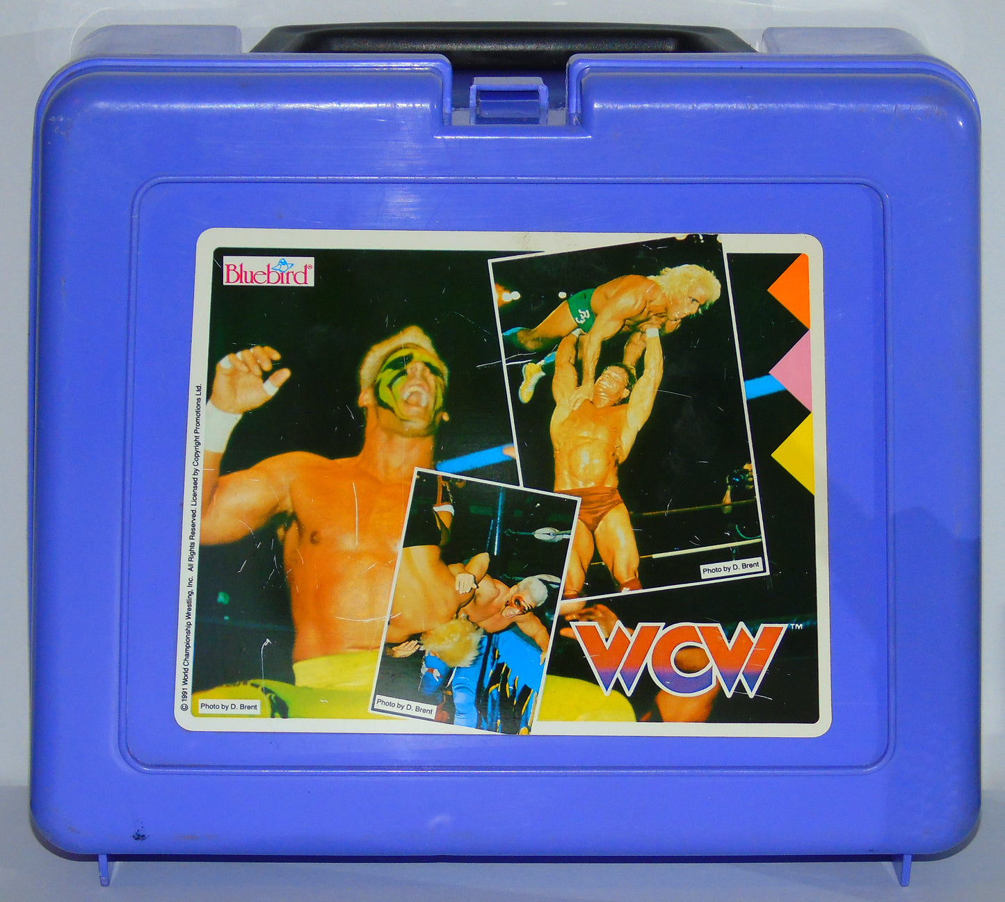 WCW WRESTLING 1991 BLUEBIRD UK EXCLUSIVE LUNCHBOX