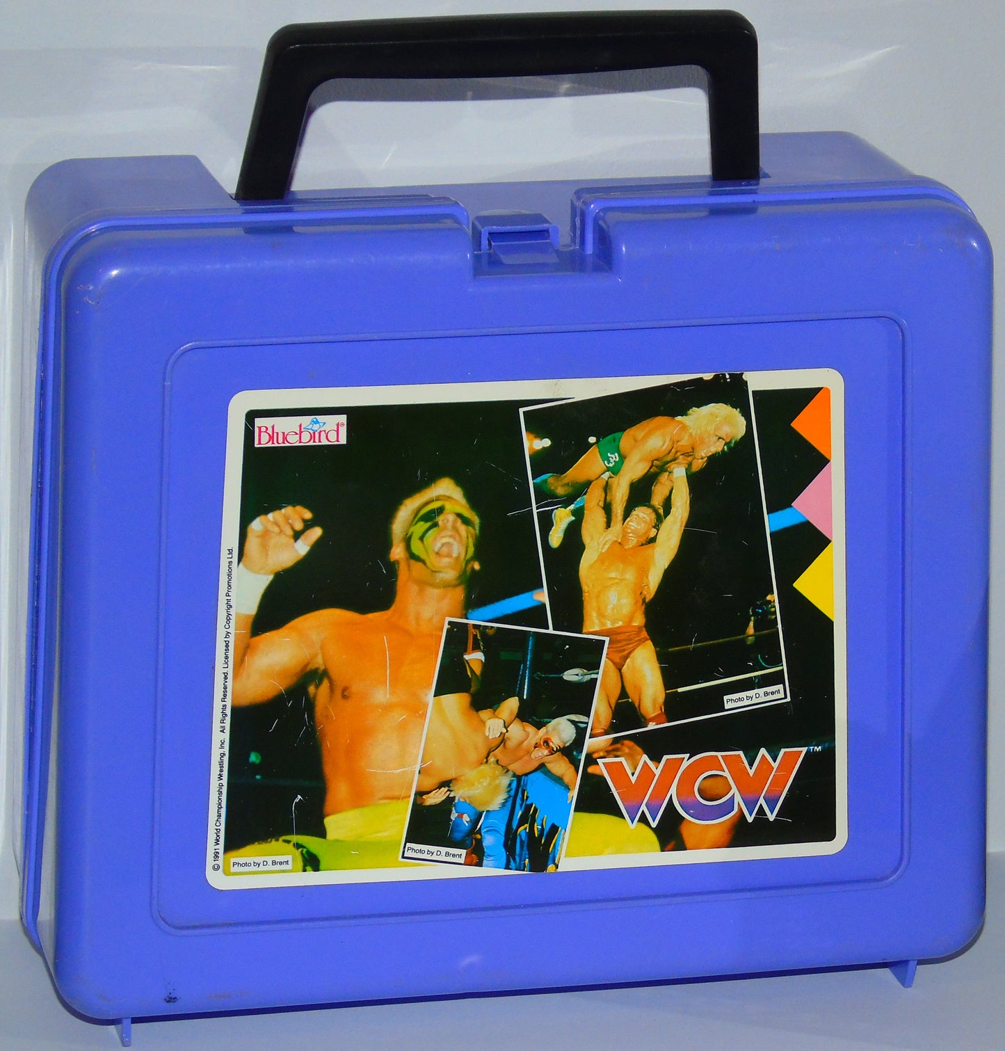 WCW WRESTLING 1991 BLUEBIRD UK EXCLUSIVE LUNCHBOX