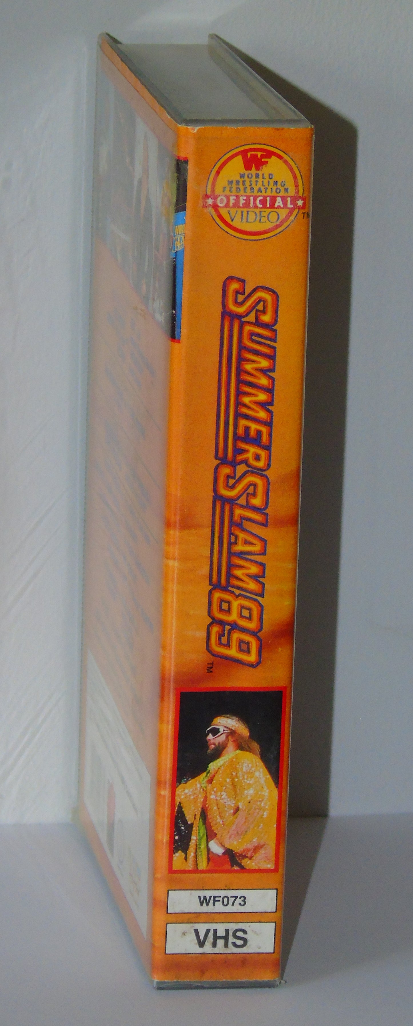 WWF WRESTLING SUMMERSLAM 1989 SILVER VISION VHS VIDEO CASSETTE TAPE WITH POSTERS
