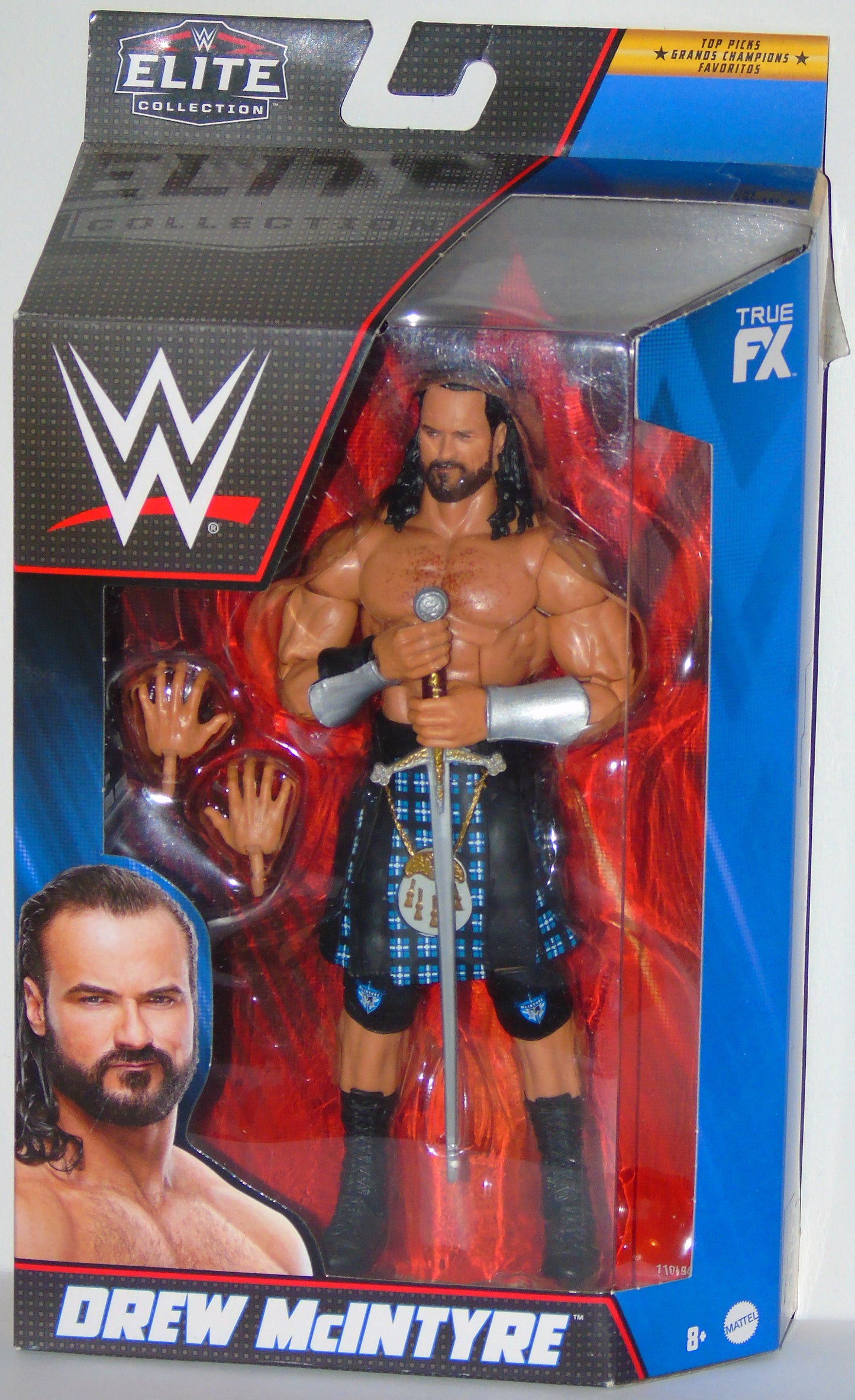 Drew McIntyre WWE Mattel Elite Top Picks Grands Champions Series Figure