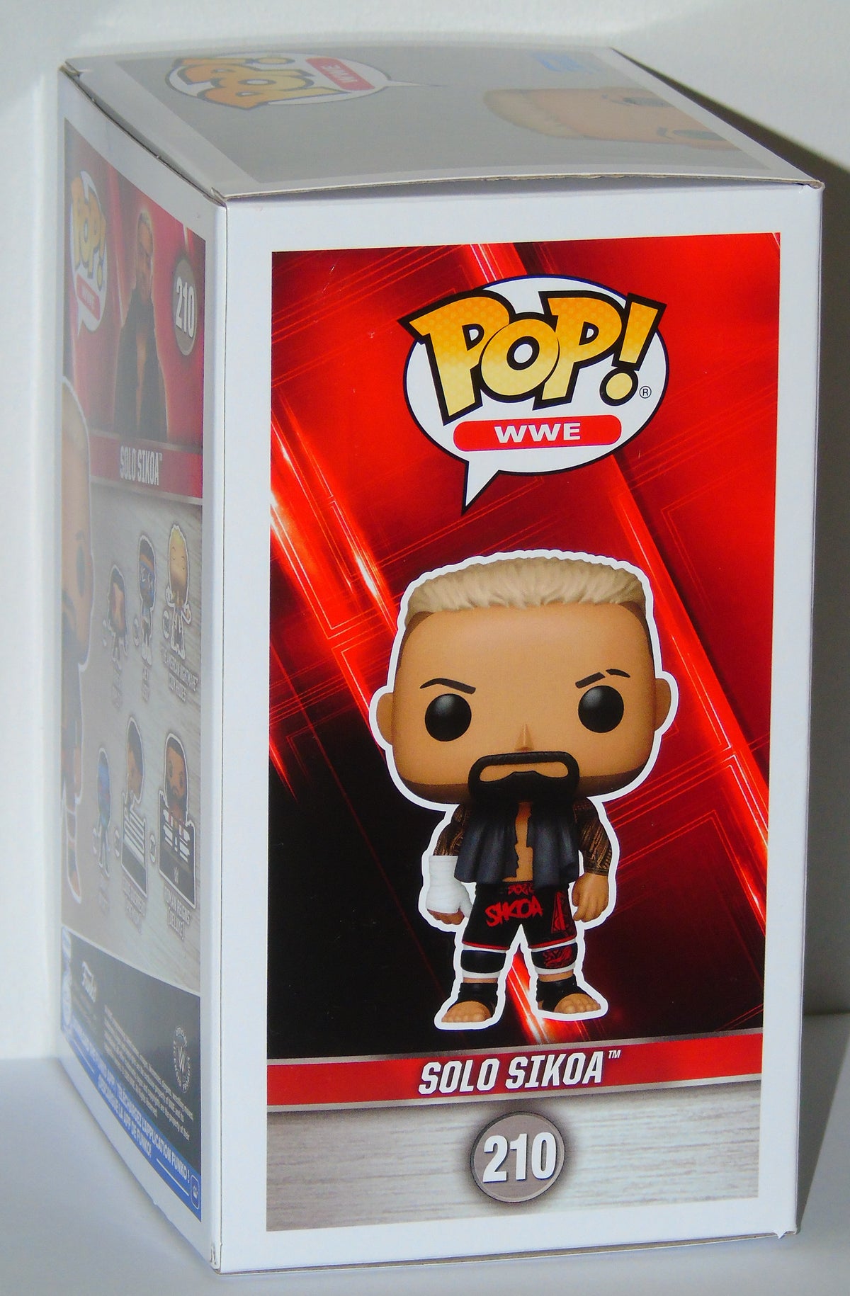 Solo Sikoa Signed Funko WWE Wrestling Pop! Vinyl Figure