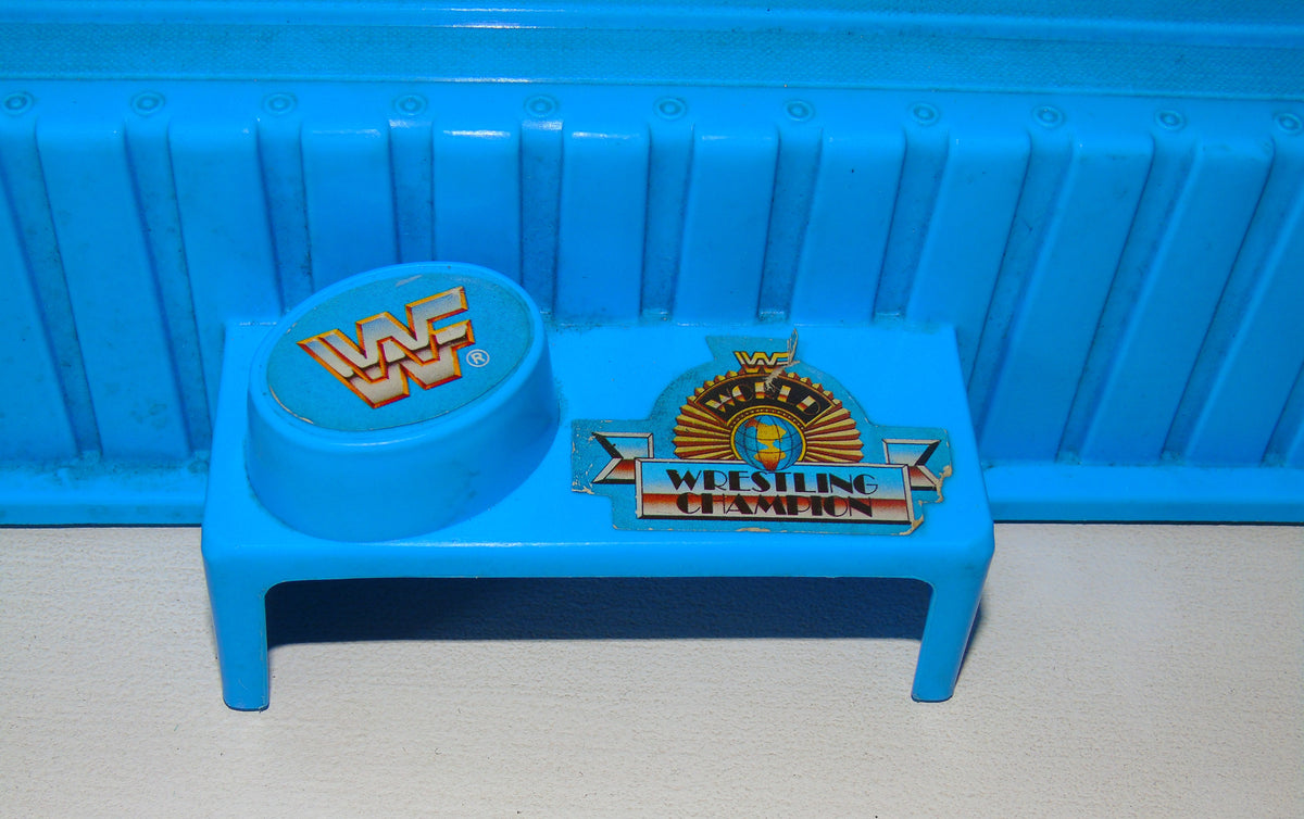 WWF HASBRO WRESTLING RING COMPLETE WITH SOUND EFFECTS MODULE