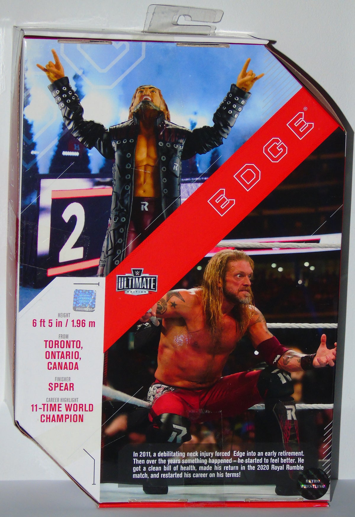 Edge Signed WWE Mattel Ultimate Edition Figure