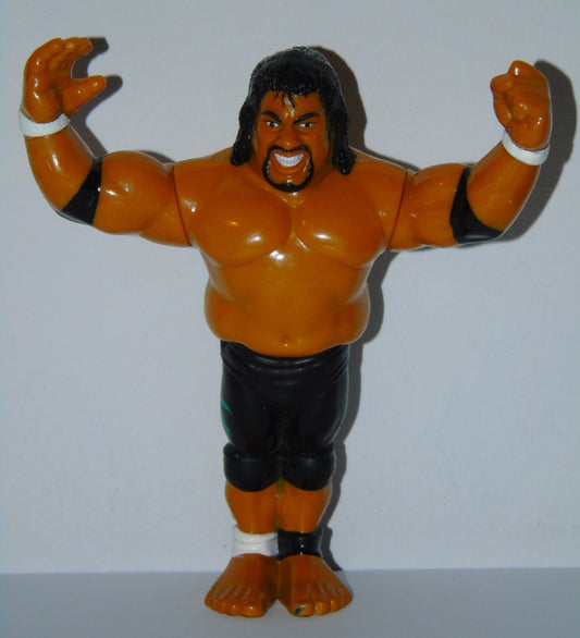 WWF Wrestling The Headshrinkers Fatu Hasbro Series 10 Action Figure