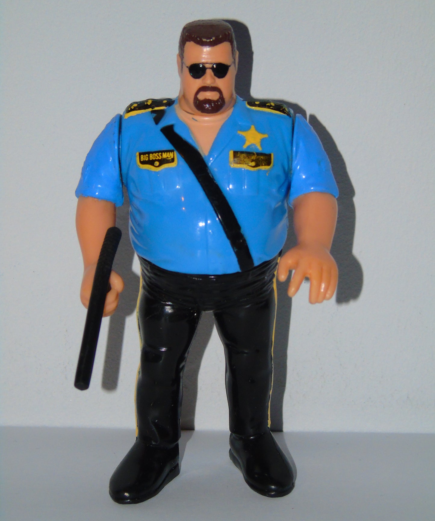 WWF Wrestling The Big Boss Man Hasbro Series 1 Action Figure